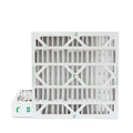 MERV Pack 20x20x4 of x Size: 19-1/2 2 Filters Inch by 13 4" Glasfloss. Pleated 3-3/4 Actual 19-1/2 x Air