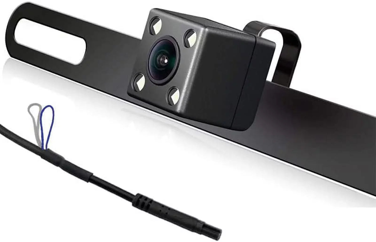 CDR7011 170° CAR8000 Plate Rear Angle Jensen View CAR910X CAM122 Compatible Waterproof CAR910W Frame License CAR710 Night CMR2720 Radio HD Backup with Car CAR110W CAR710X CM901MIR Vision Camera