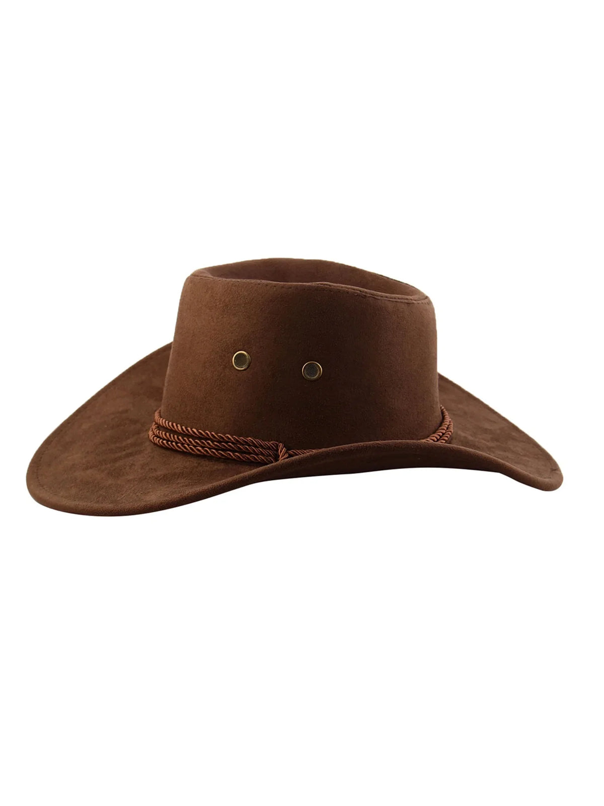 Color Sunhat Coffee Allegra Brim Unisex Neck Style Hat Adjustable Cowboy Strap K Wide Western