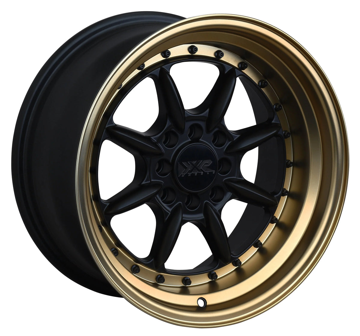 Wheel Flat XXR Black / Lip Bronze 002.5 16x8 20et 4x100/4x114.3