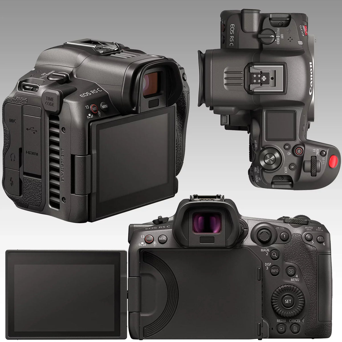Much Ultimaxx R5 Batteries, Extreme 2x Camera Bundle) Mirrorless Video Canon Includes: & Cinema 128GB LED Card, Memory Advanced Replacement More Bundle (25pc 160 - C Light