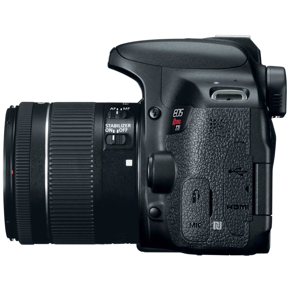 Lens Rebel Flash Memory T7i/800D with Kit 18-55mm EOS & Canon DSLR Camera