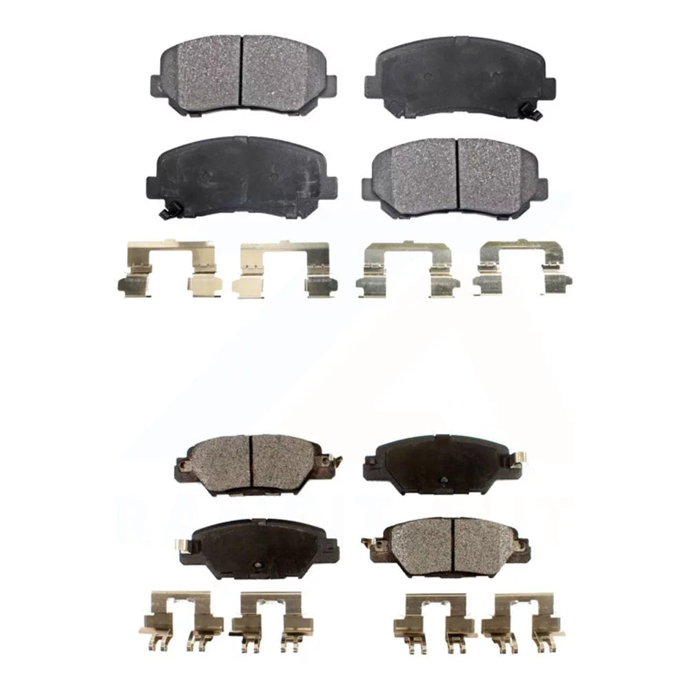 Kit Semi-Metallic Mazda For Front CX-5 Brake KPF-100243 Rear Pads