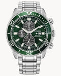 | Steel Green Promaster and 45mm Watch CA0820-50X Citizen Bracelet Eco-Drive Dive | Stainless Dial