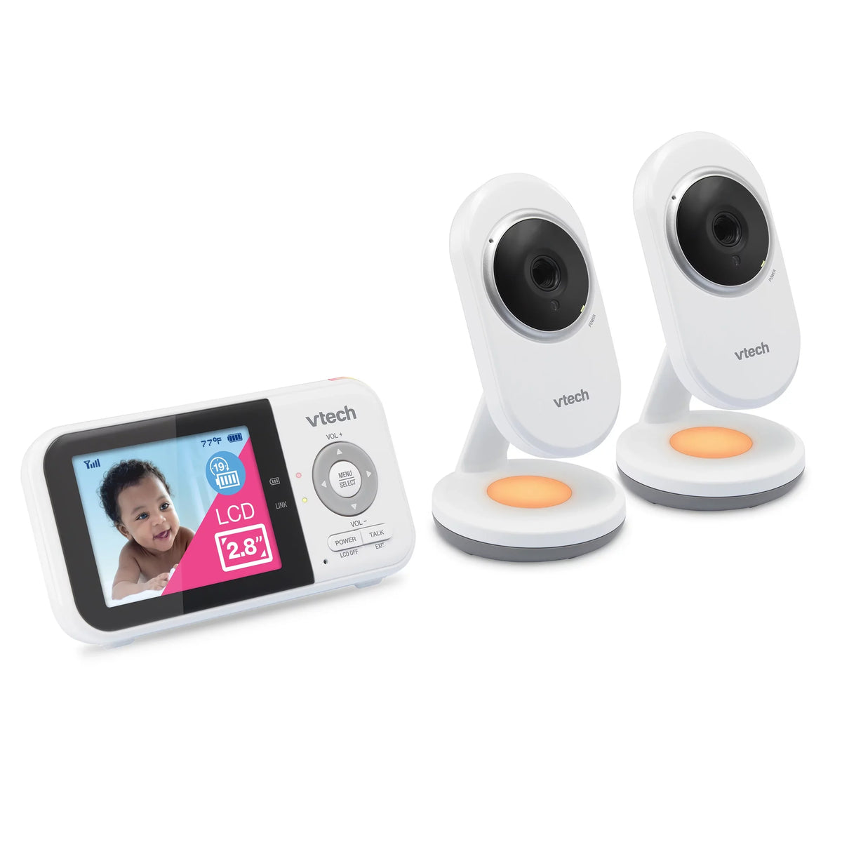 Camera with VM3254-2 High and 2.8" VTech Resolution 2 Parent Fixed Unit Cameras