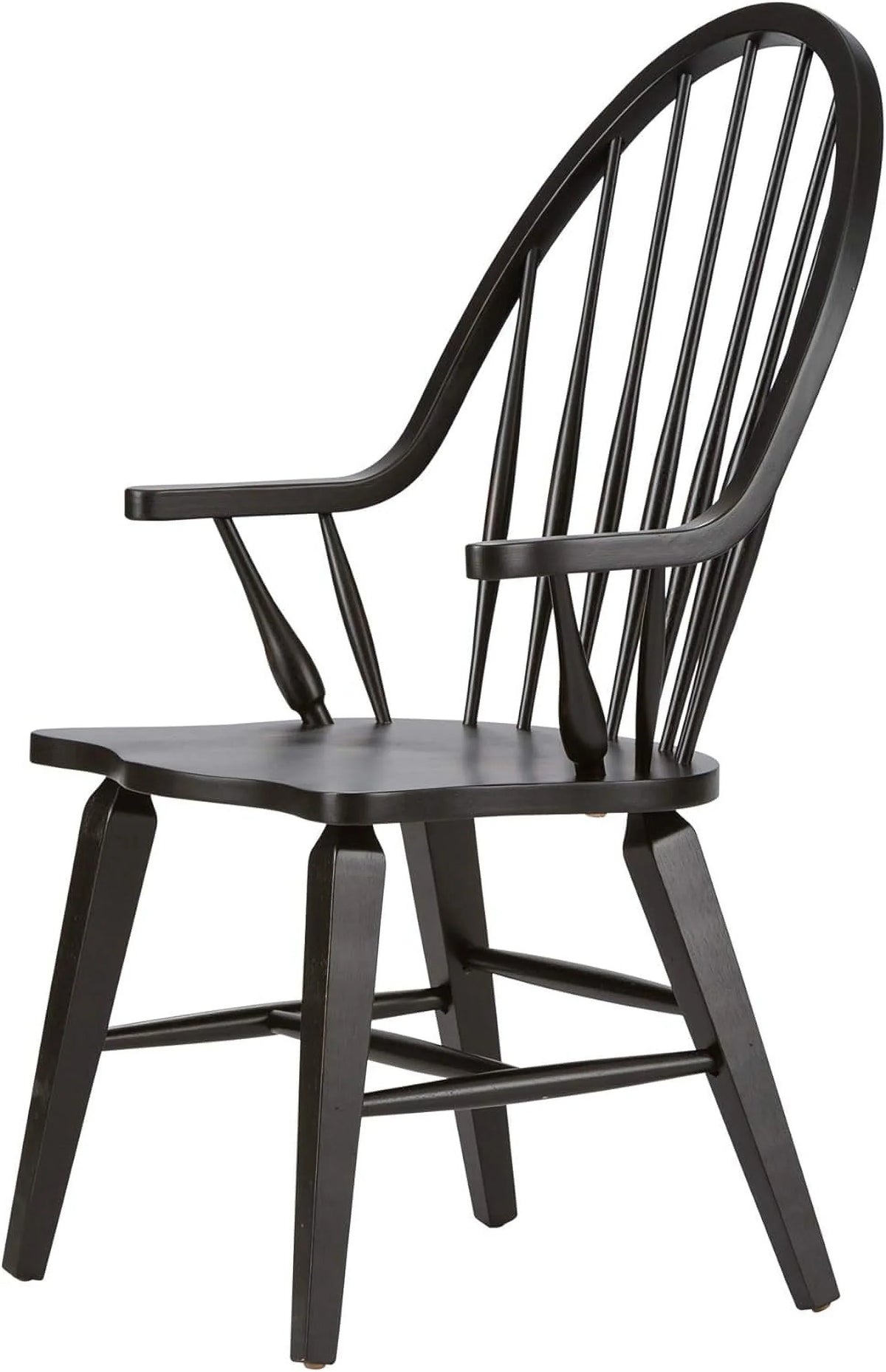 Black Chair, X Arm Back W25 H41, X D25 Windsor