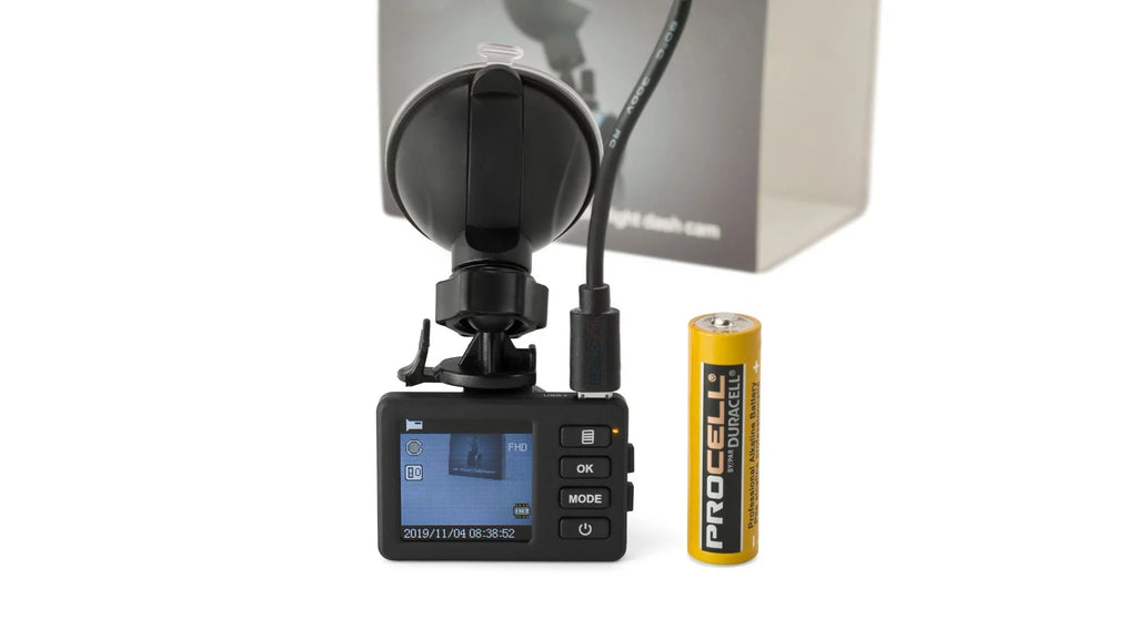 Mount w/ Small / View Portable Cam Car Dash Adjustable Camera