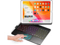 Gen inch and Keyboard 8th 3 9th 2019 Pro Air / Gen for case Touchpad Backlit Holder 2021/ Keyboard 7th Pencil Gen iPad with 10.2 2020/ 10.5, Rotatable iPad