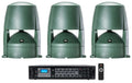 Outdoor 88M Amplifier 70v Speakers Landscape 8" (3) + Commercial CONTROL JBL