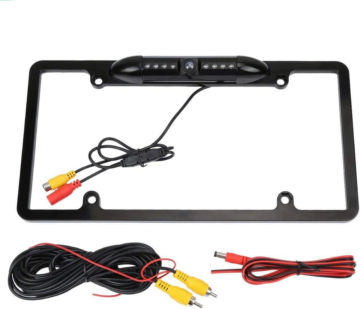 Plate ALPINE INEW970HD Backup Frame for Rearview INE-W970HD Absolute Camera Black License