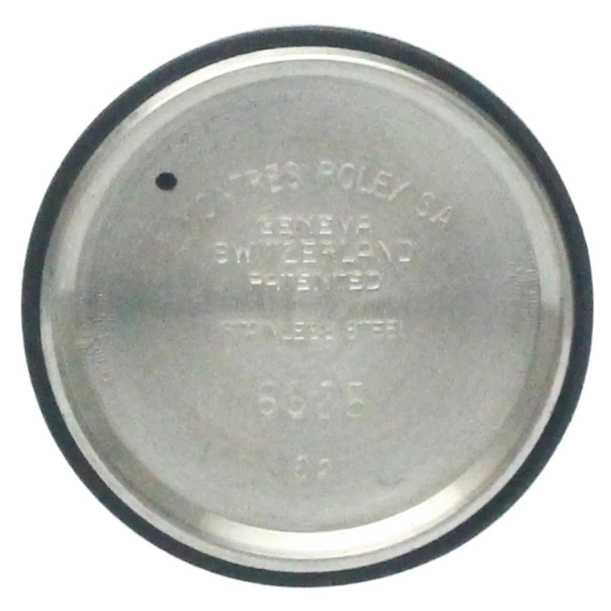 Stainless (Fair) Steel ROLEX Mens Pre-Owned Hand-Winding Precision 6525 Watch Vintage BF565424