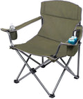 Best Bag Chair Camping Insulated Case Folding - Cooler XL - Duty - Green - - - - Wide Holder Cup Internet's Padded Extra Outdoor Quad Sports - Heavy Carrying Beach - -