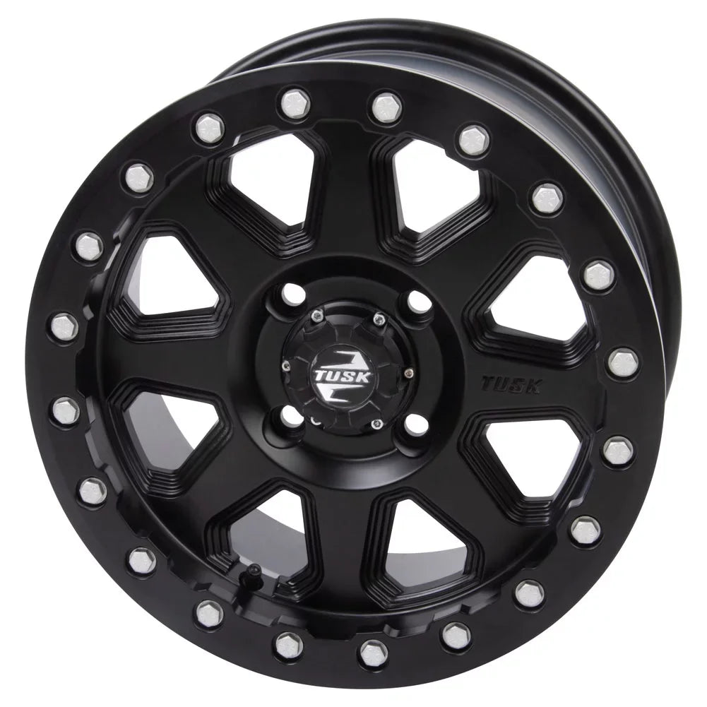Can-Am Beadlock Tusk Pro Wheel 5.0 Matte + 4/137 Uinta Limited Defender 2021-2022 HD10 For Black 14x7 2.0