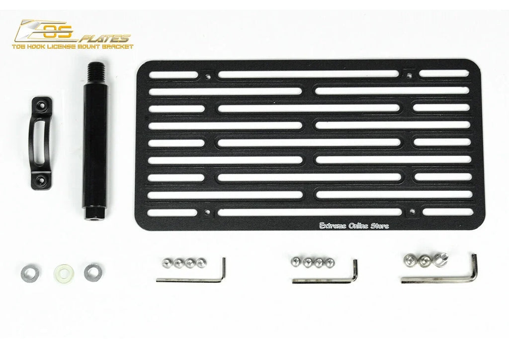 Mini Replacement Extreme Store Version Bracket Hook Relocator Bumper Online Plate Tow Plate 2014-Present | License Cooper EOS Tow-119-V2 for 2 Mount Front