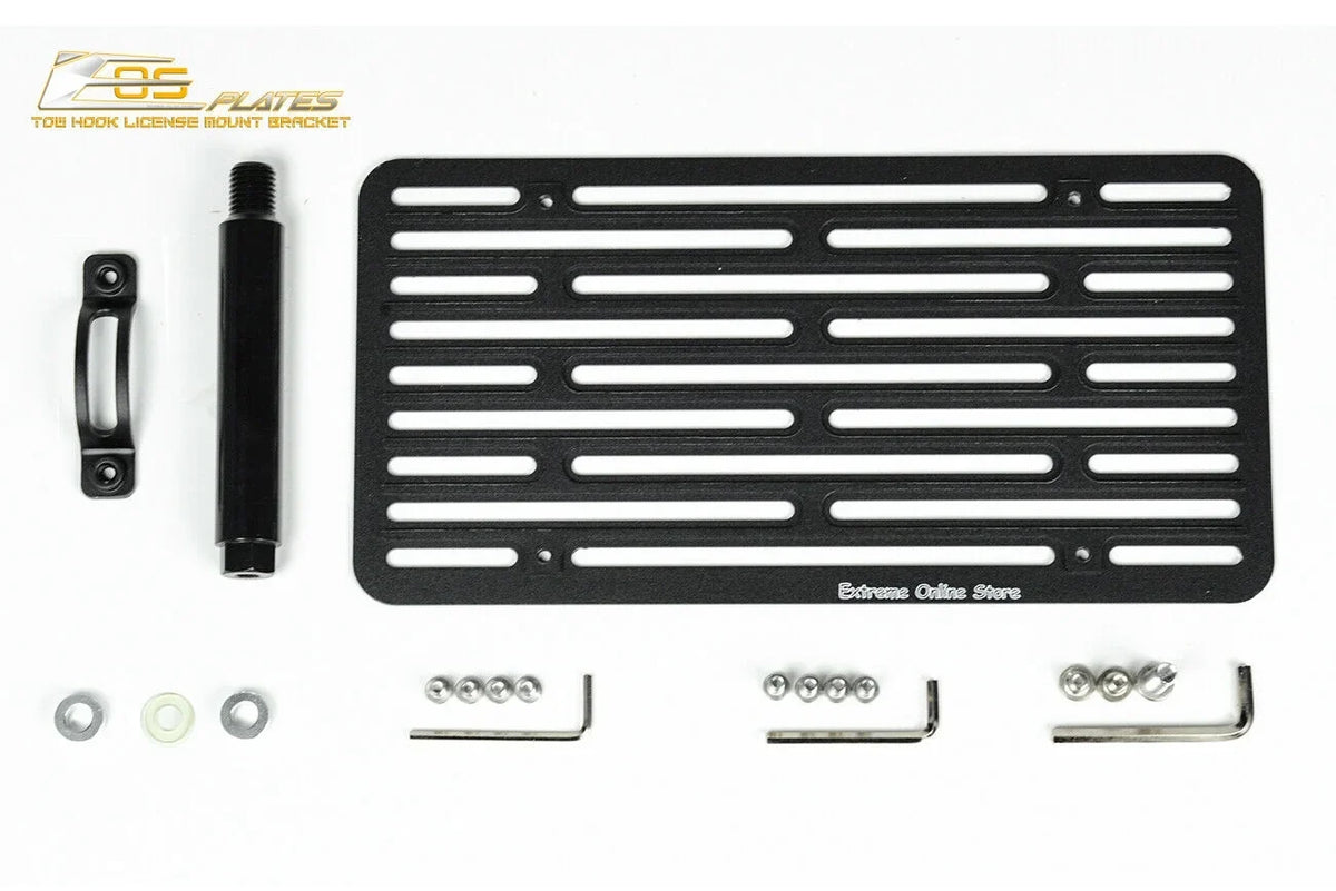 Mini Replacement Extreme Store Version Bracket Hook Relocator Bumper Online Plate Tow Plate 2014-Present | License Cooper EOS Tow-119-V2 for 2 Mount Front
