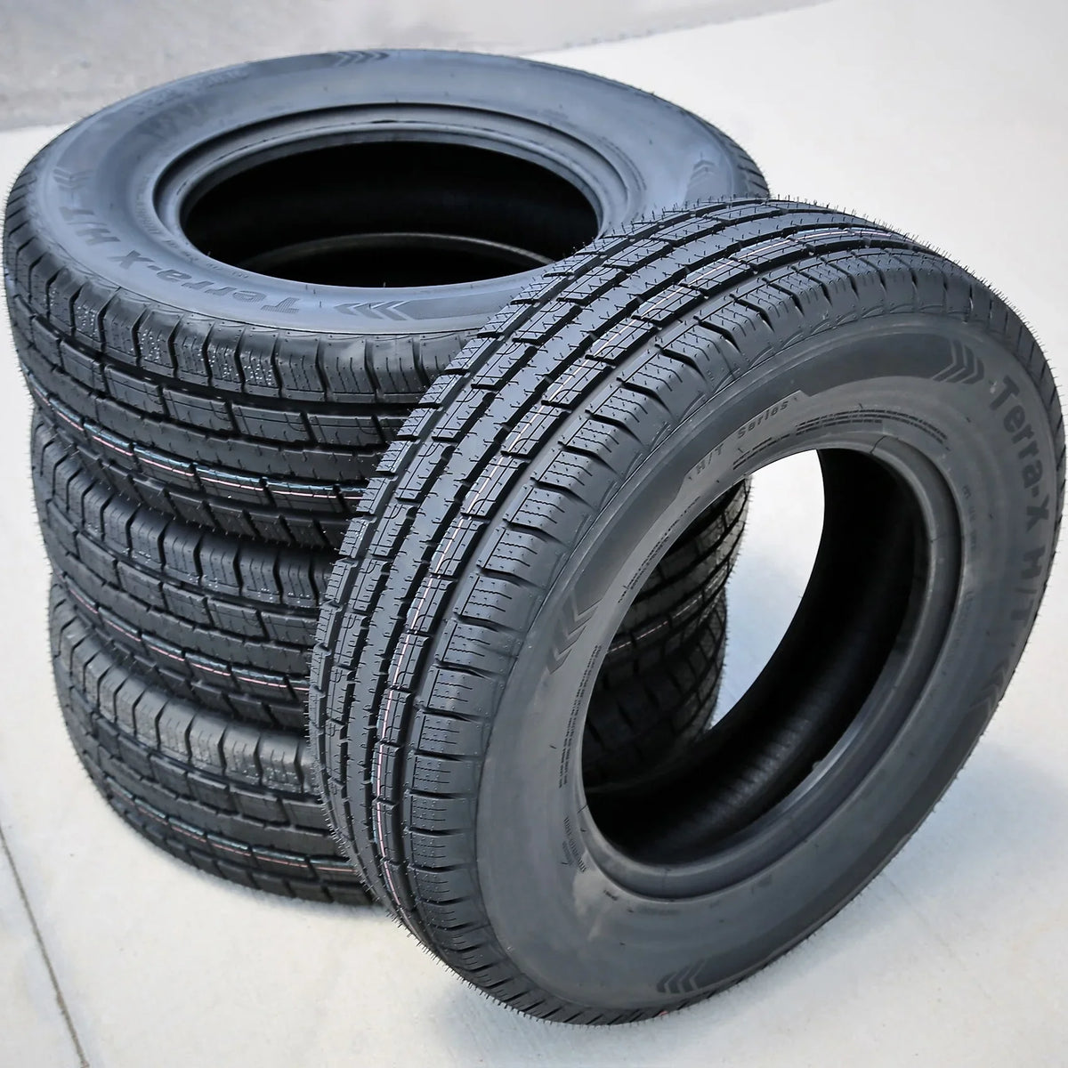 Truck 2010-16 Wrangler Light Waterfall Grand Fits: of Ply Sport, LT 10 Laredo Jeep E Cherokee Load H/T 225/75R16 4 Terra-X Unlimited Jeep Set Tires 2003-04 (FOUR)
