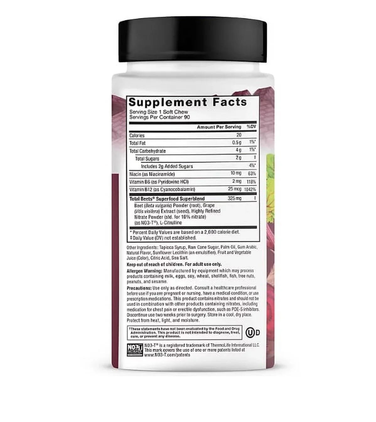 Acai Superfood (90 Berry Total Beet Root Force Soft Beets, Chews, ct.) Factor