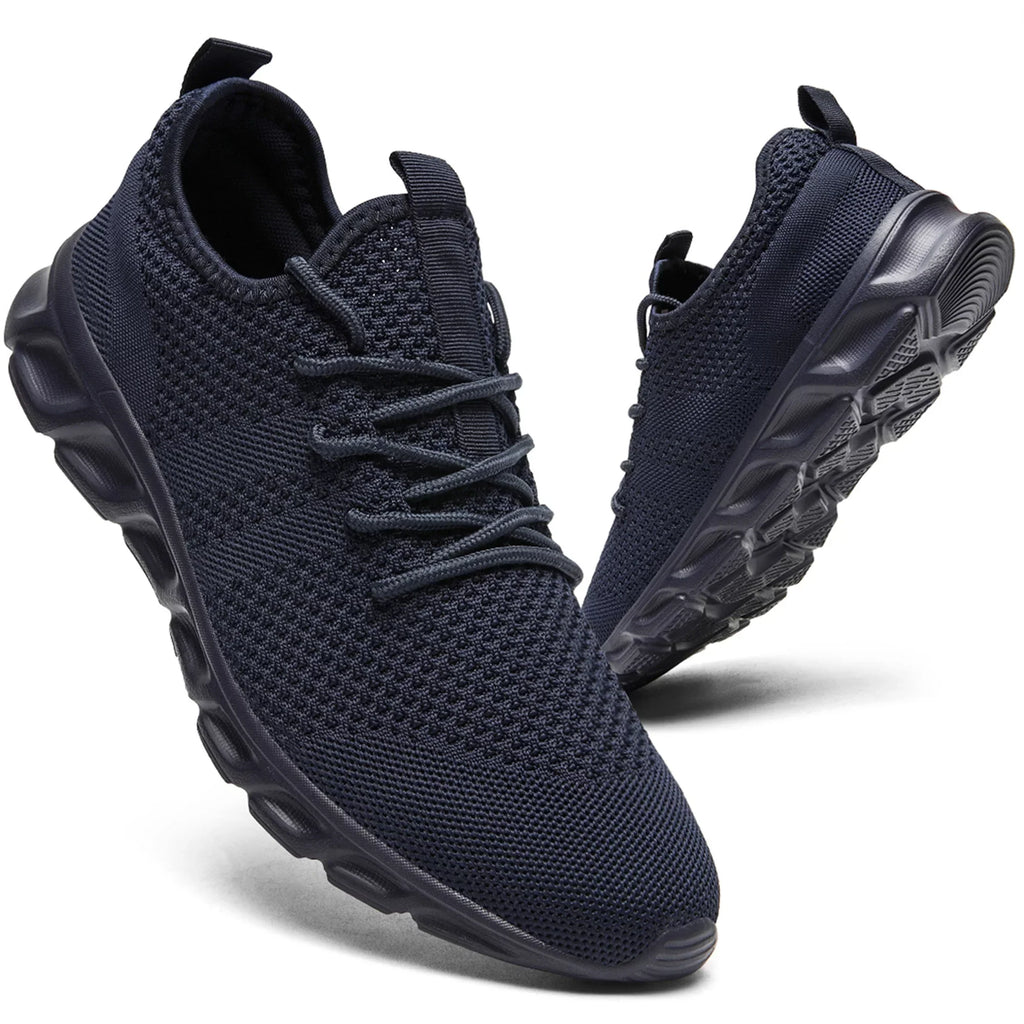 Mens Sneakers Running Athletic Lightweight Sport Shoes Casual Comfortable Walking Fashion Shoes Mesh Breathable Sole Damyuan