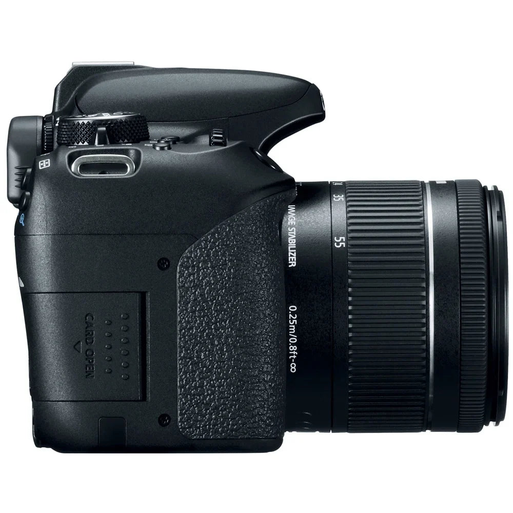 Lens Rebel Flash Memory T7i/800D with Kit 18-55mm EOS & Canon DSLR Camera