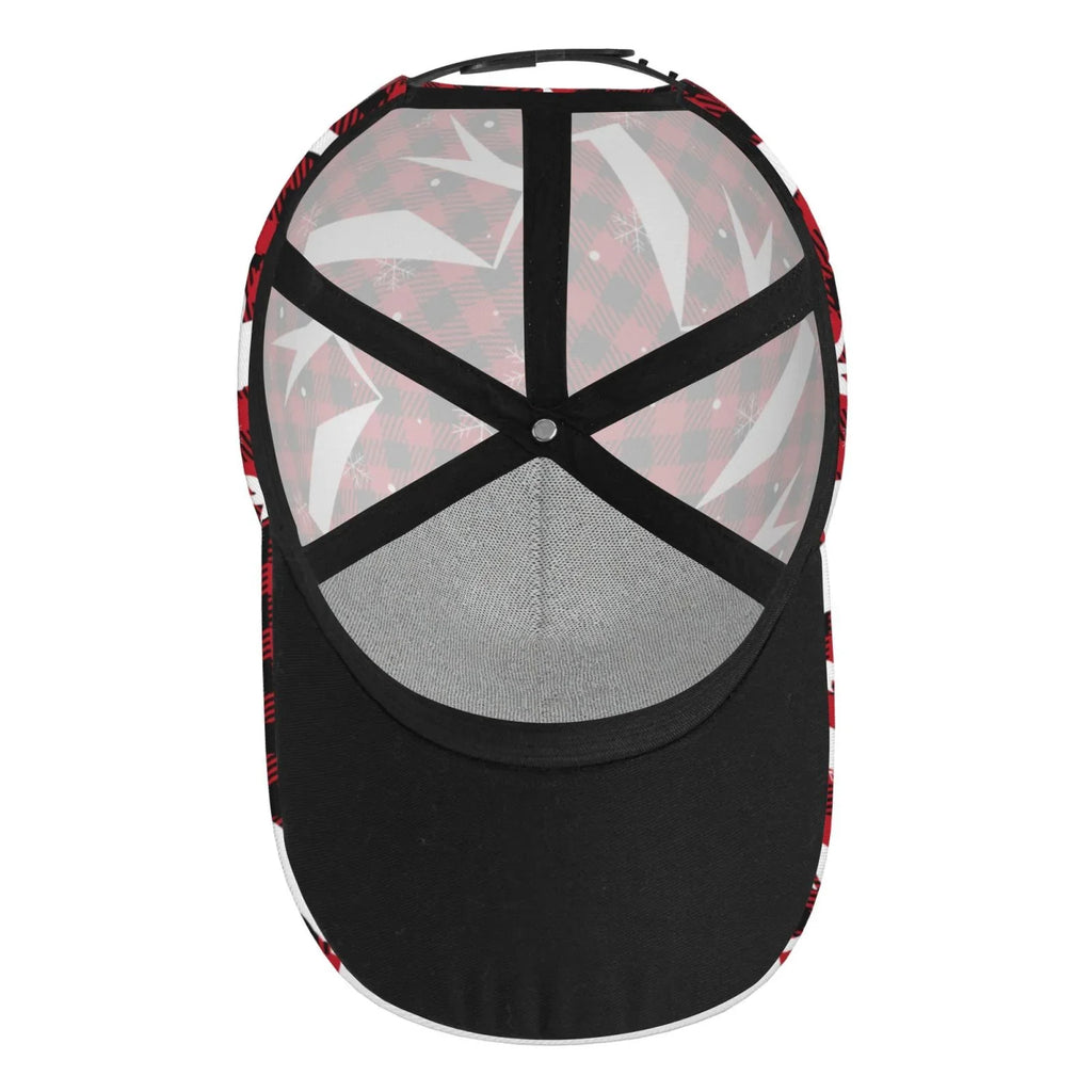 Hat(Christmas Seasons Size Balery Workouts Buffalo All Adjustable Dad Running for Plaid) Outdoor Baseball Activities and Cap