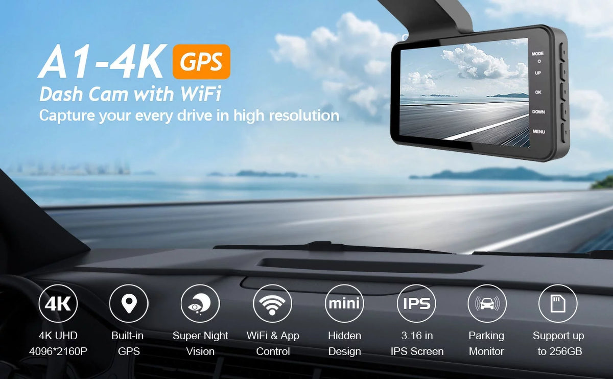 inch installation vision dash front HD and free recorder New night lens rear driving wholesale dual 4 camera