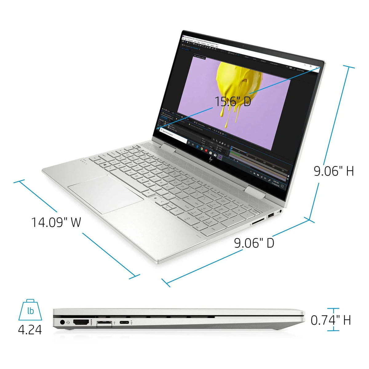 FHD SSD USB Iris Envy w/ 2021 Gen WI-FI Pro HP Win Keyboard Backlit Graphics 2-in-1 1TB Laptop NVMe i5-1135G7 11th 15.6 Fingerprint 32GB 6 Touchscreen 10 32GB Xe DDR4 Intel inch