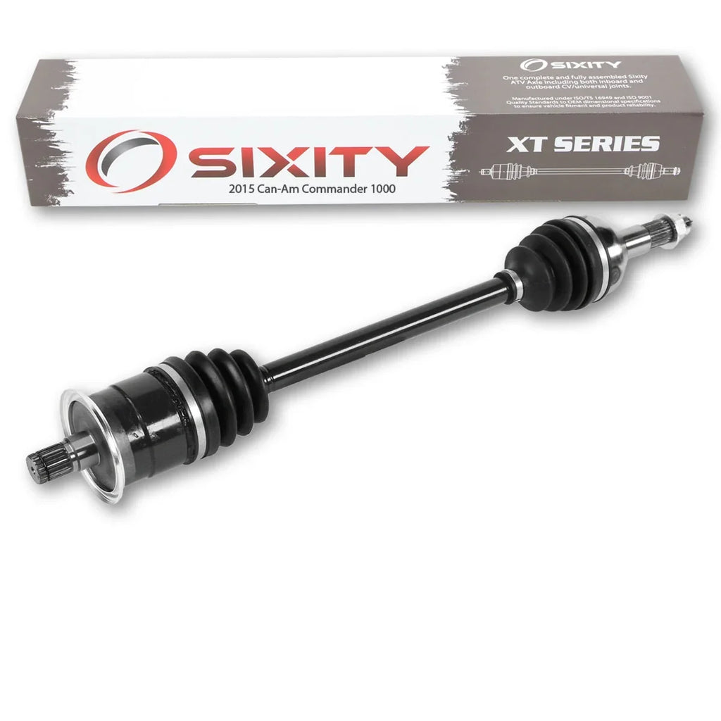 '- 2015 compatible XT DPS 1000 with Commander Right XT Sixity 1000 4X4 MAX Rear Axle Can-Am