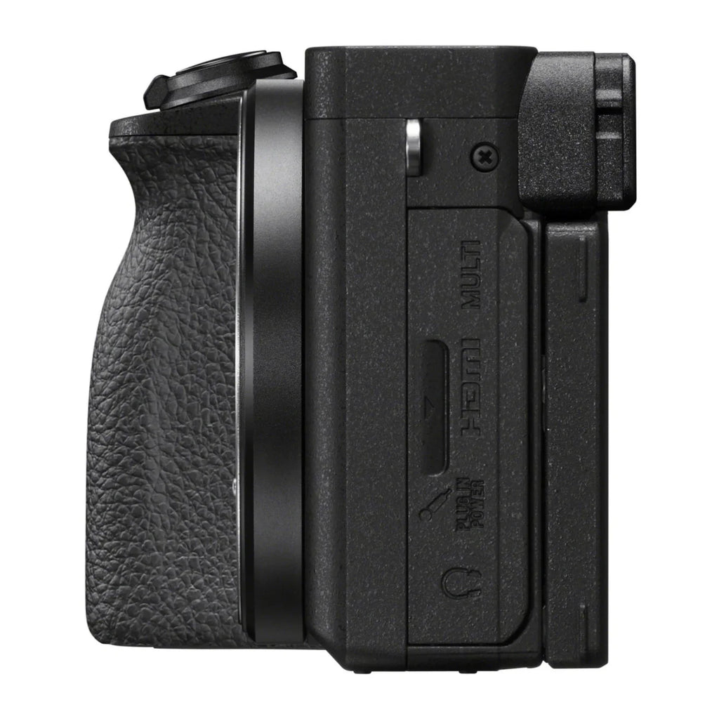 Accessories Camera Only) Mirrorless Sony with (Body Alpha Bundle APS-C a6600