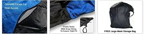 More! Weatherproof Storage 1999-2000 - Straps Wave Covers Trailer - XL - - and Sun, Includes from Bag Ltd Jet for Color Ski Weather Protects Blue/Black Runner All 1200 Rain, Trailerable Yamaha and