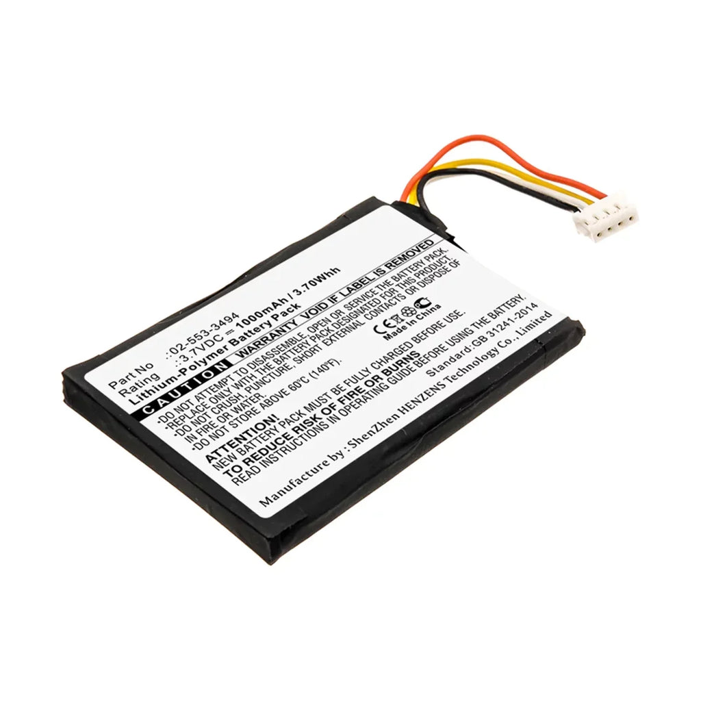 Accessories Speaker Capacity N 3.7V, Batteries Ultra 02-553-3494 1000mAh, Harman/Kardon BNA-WB-P11683 - for Li-Pol, High Replacement Battery Battery -