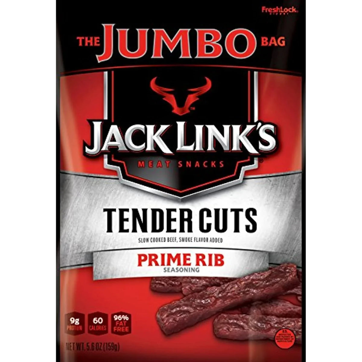 5.6 Links Beef, Prime Cuts Bag, Jack Tender Ounce Rib