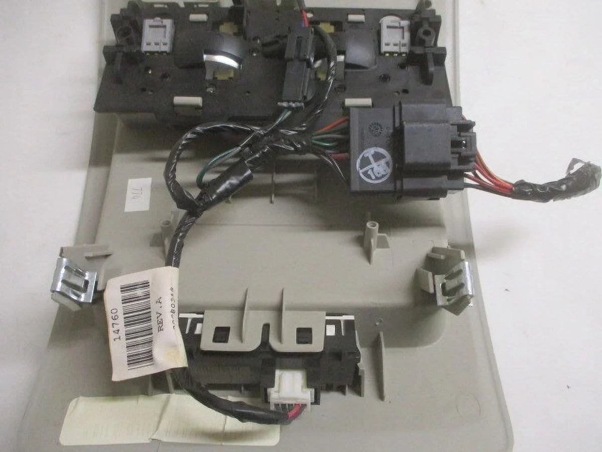 Console OEM 1500 Overhead Chevrolet LKQ w/Lights (Good) Roof Pre-Owned Silverado 2500