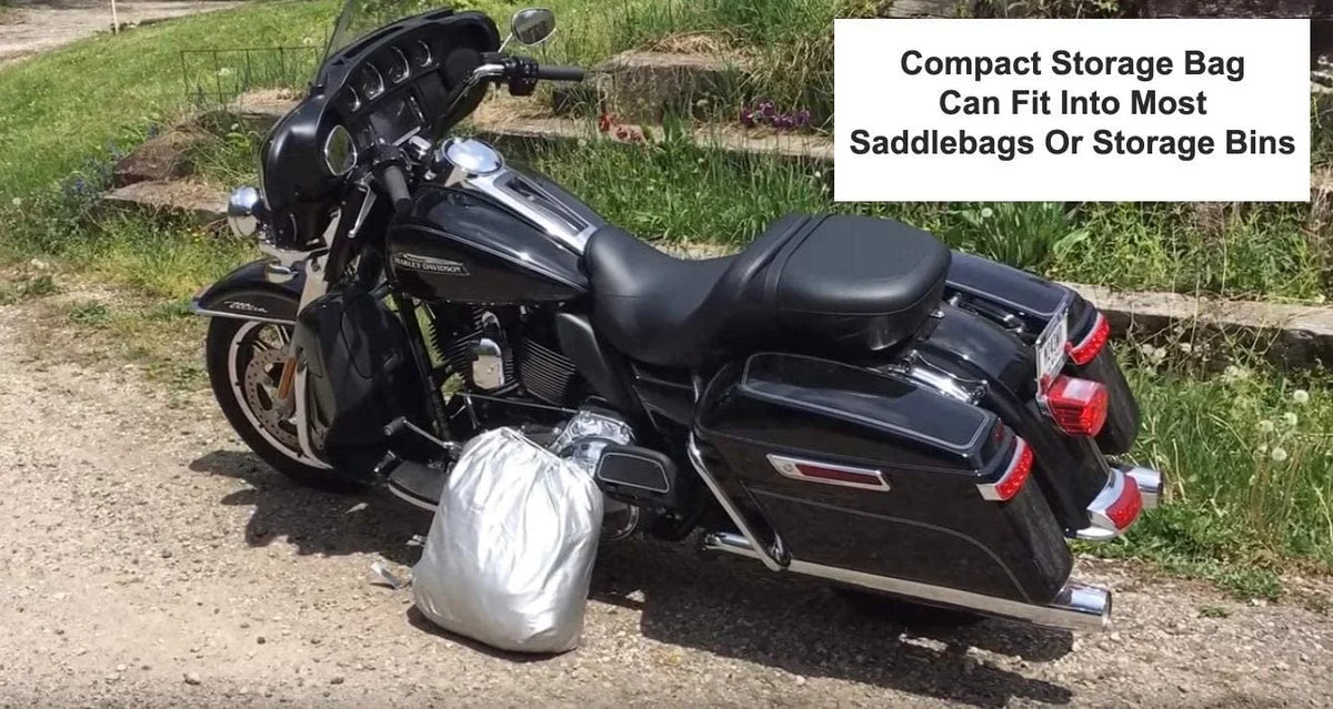 '- & Bag Compatible Securing Storage Guzzi Snow, Cover Weatherproof Protect - Moto With Motorcycle Outdoor Ii - 2017 - Water, Sun Grigio Durable - From Abs V7 Intenso Material Rain Straps Stone Indoor