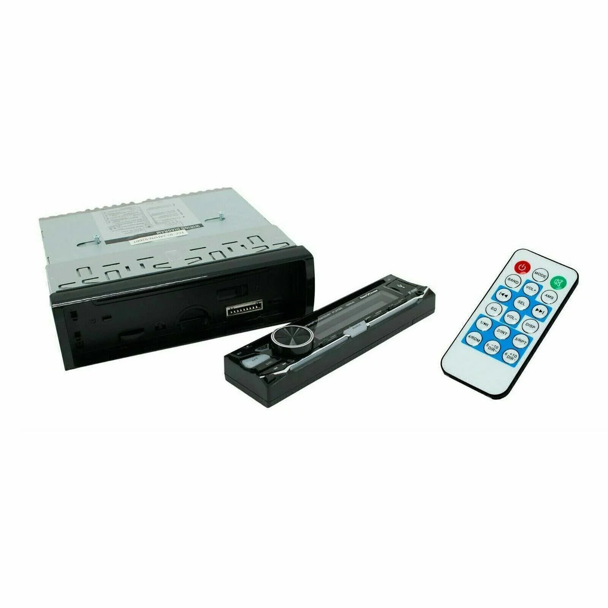 Car Bluetooth 6"x9" Bundle + CD 200w Receiver 6.5" SD, + SONY Audio 2x USB, w/ Speakers