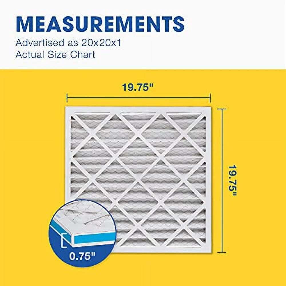 Filter, FIlter Air of MERV 13, Box 6 20x20x1, 20x20x1 Aerostar