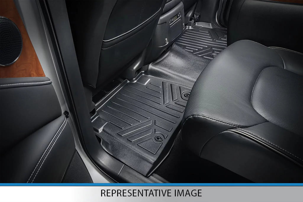 Floor Expedition, Liner Cargo for Mats without Row Smartliner Bucket Seats 2nd Set Black SA0183-B0303-C0186-E0185 & 2011-2017 with Console Ford