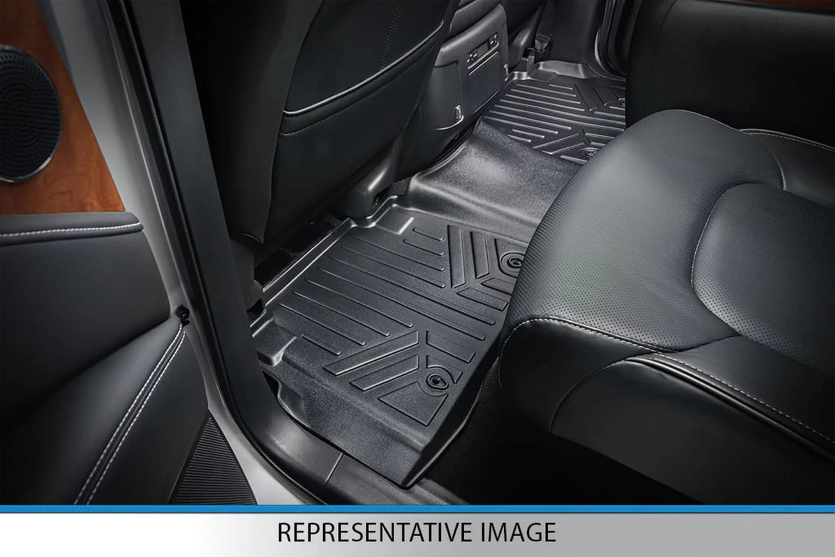 Floor Expedition, Liner Cargo for Mats without Row Smartliner Bucket Seats 2nd Set Black SA0183-B0303-C0186-E0185 & 2011-2017 with Console Ford