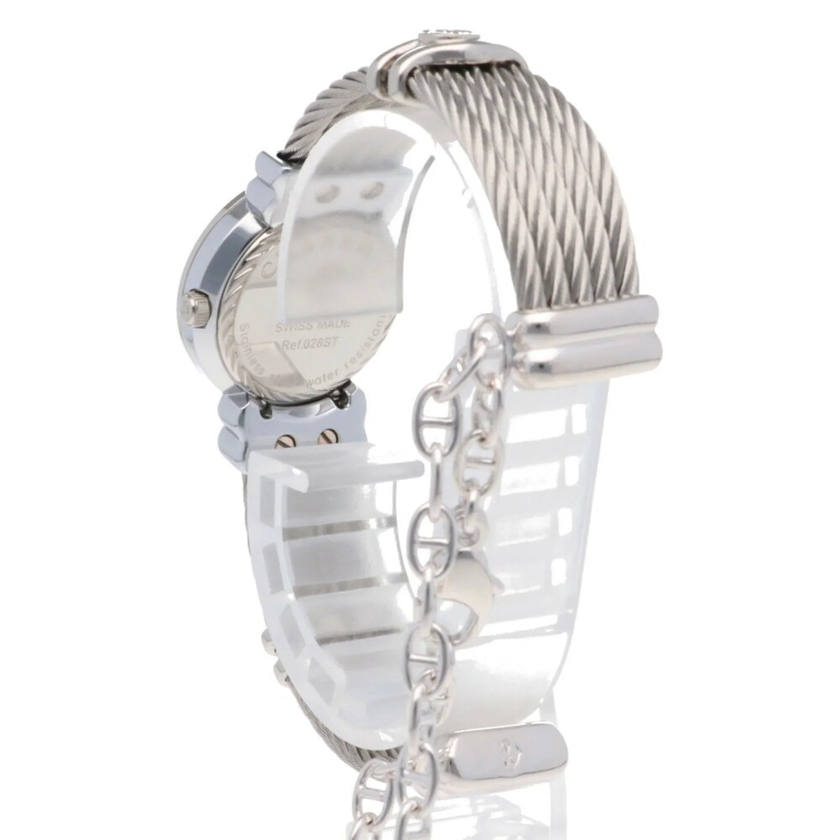 Stainless CHARRIOL 028ST Quartz (Good) Watch Women's Steel Charriol Pre-Owned Saint-Tropez