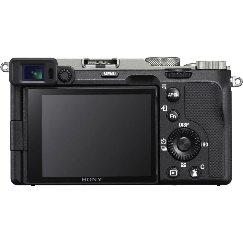 a7C Kit f/2.8 +Flash- G Lens+24mm Camera 28-60mm Sony (Silver) Lens Mirrorless with