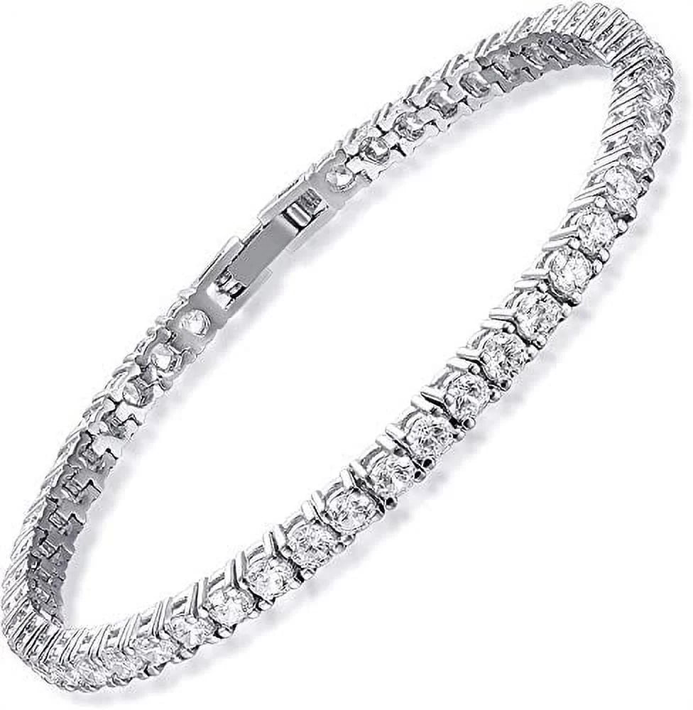 Colored with Out Raymond Blinged Burgundy) and Silver Hip Dial Hop Set Wristwatch Bracelet Numerals Tennis (TLA - Out Rocks Sparkling Roman Bezel Iced - Women's ST10327LA Charles Fully Big