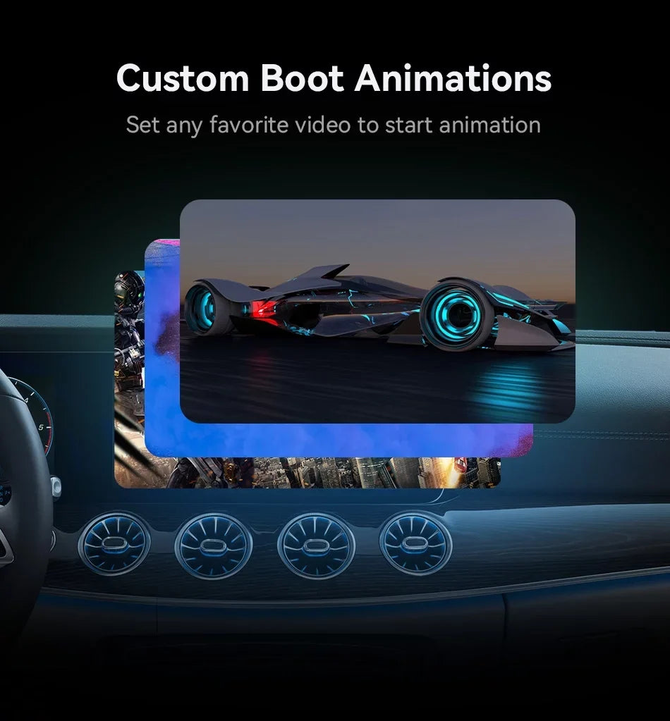 Box Multimedia Box Factory Carplay Support Netflix Carplay 2+16G YouTube SIM/TF 4G Wireless Card,for Android 11, HDMI Cars with Carplay Magic Auto Core, Box Video Output，8 Android Wired Biniz with AI