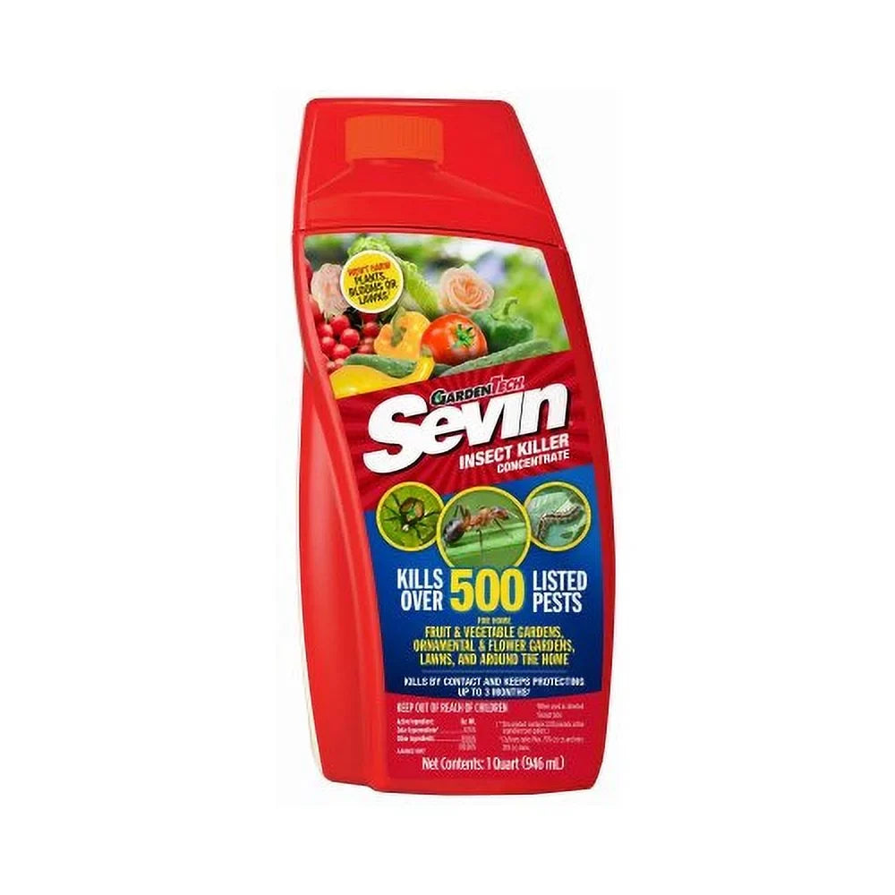 Killer Concentrate, for oz. Gardens Insect and 32 Flowers, Sevin