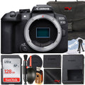 SV EOS Canon Mirrorless with Only) Case Bundle 128GB Camera SanDisk Premium + R10 (Body Accessory + Card Memory