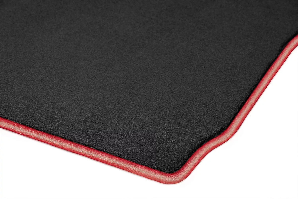 2014, Passenger Edging 2017 Custom - Carpet GGBAILEY Floor with Rear 2013, 2011, & BMW for Mats Fit / Car Mats Driver, 2012, 2016, Black Mats, 2015, Red X3