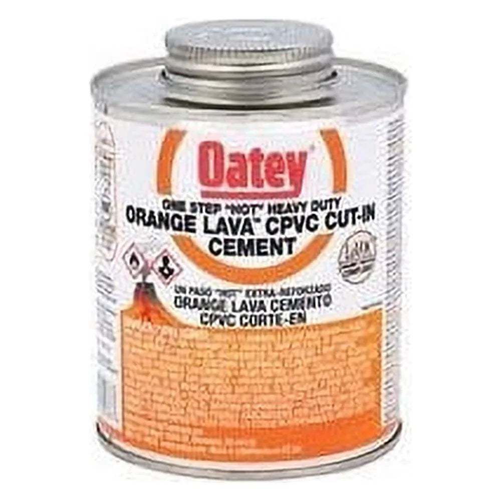 OATEY Orange 32166 8OZ Cement Lav COMPANY CPVC