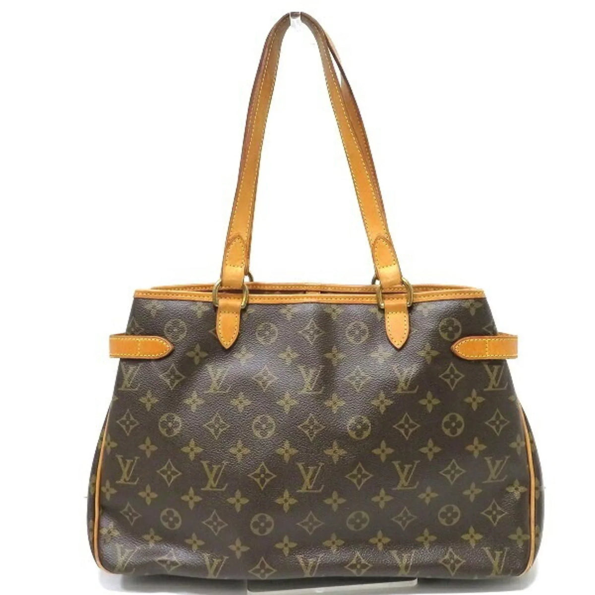 Batignolles Authenticated Used M51154 Louis Tote Monogram Bag Vuitton Horizontal Ladies