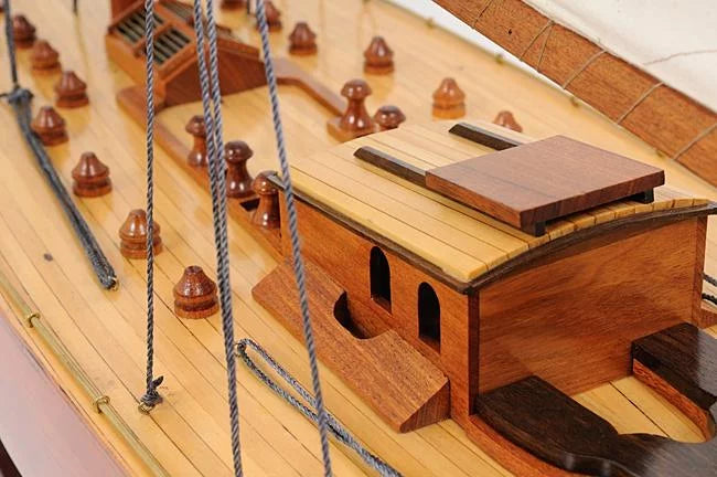 Veronese Old 40 by Xoticbrands Model Display Boat Endeavour Handicraft - Modern