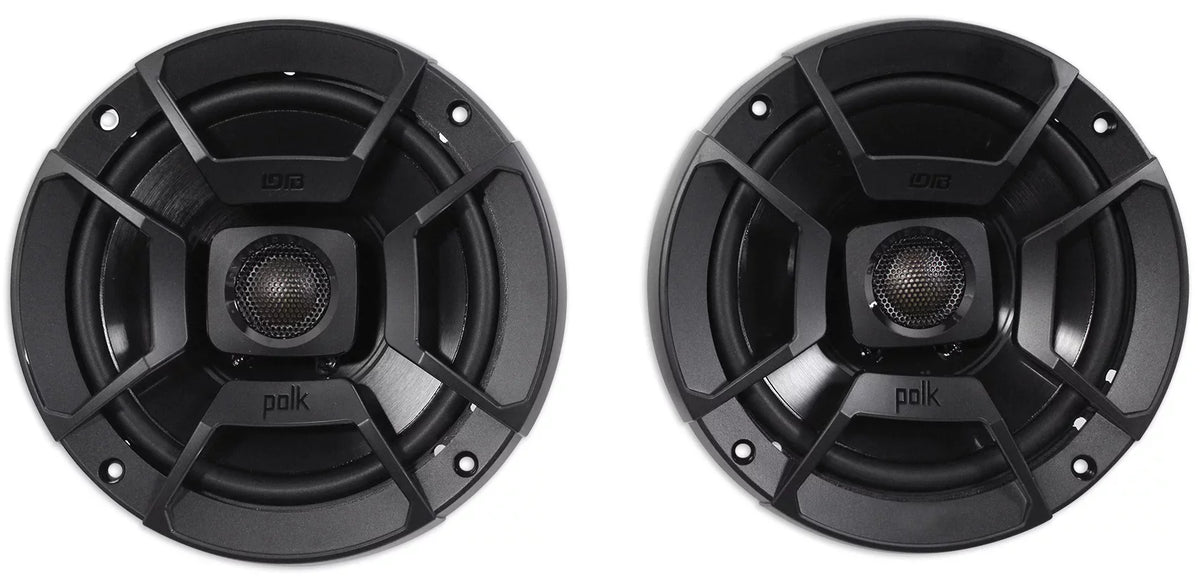 300w Speakers+Speaker (2) DB652 6.5" Car/Marine/Motorcycle Polk Audio