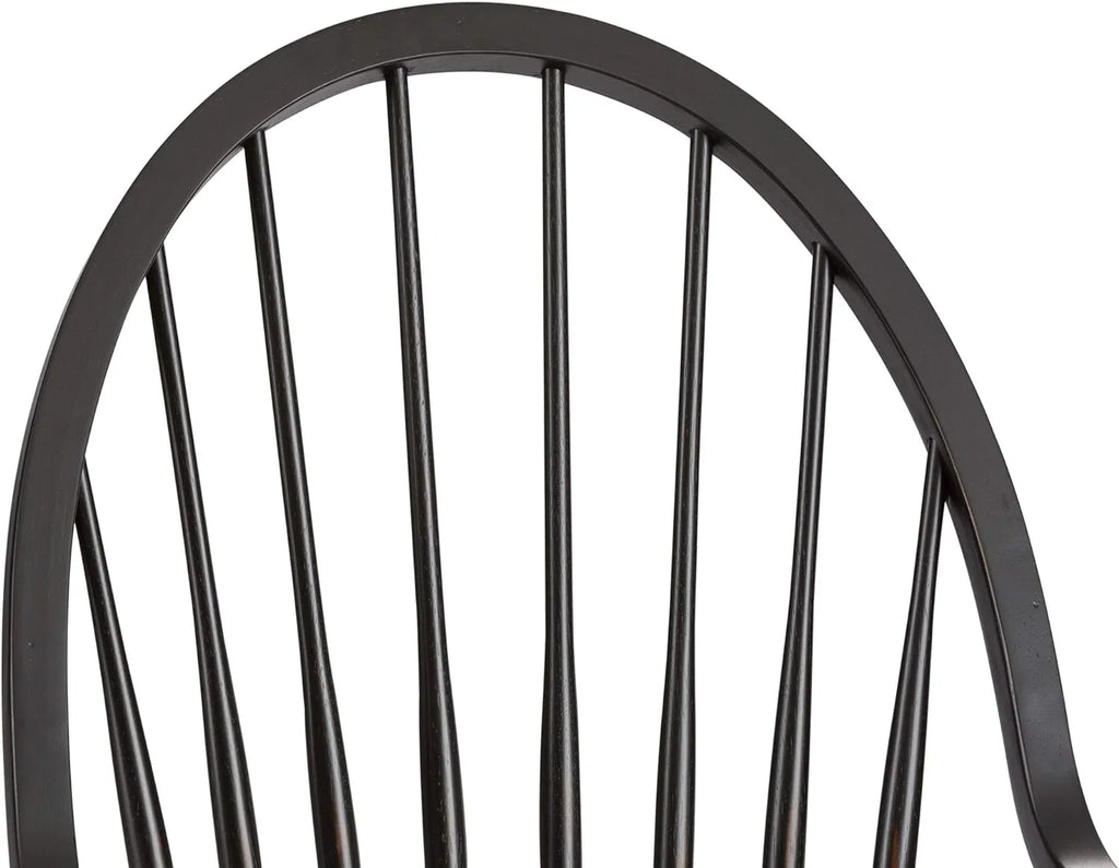 Black Chair, X Arm Back W25 H41, X D25 Windsor