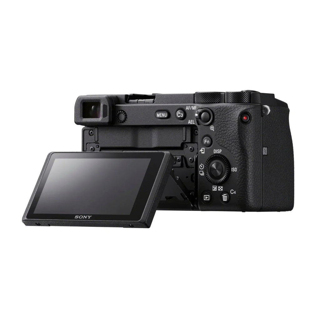 Accessories Camera Only) Mirrorless Sony with (Body Alpha Bundle APS-C a6600
